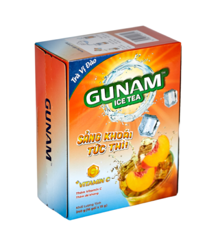trà hòa tan vị đào ảnh thư viện | Gunam