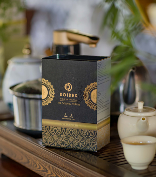 Trà oolong trân vị dạng hộp ảnh mô tat 1| Đôi Dép