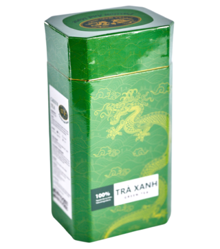 trà xanh rồng vàng hộp 150g ảnh thư viện | Rồng Vàng
