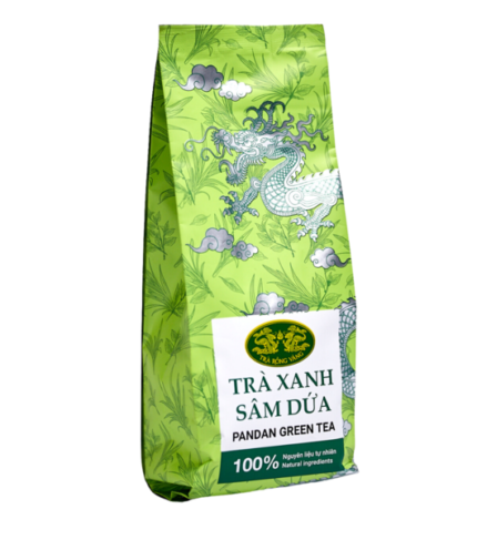 trà xanh sâm dứa gói 75g ảnh thư viện | Rồng Vàng